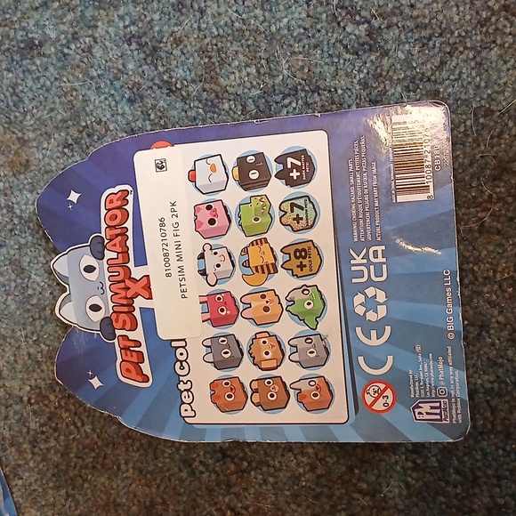 Pet Simulator X Series 1 Big Games 2 Pack Mystery Eggs with Rare DLC Code NEW - Picture 2 of 2
